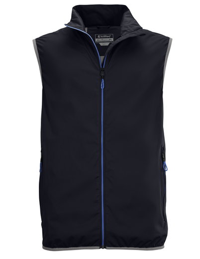 Killtec Softshellweste Trin (winddicht, wasserabweisend, PFC-frei, 2-Lagen) dunkelnavyblau Herren